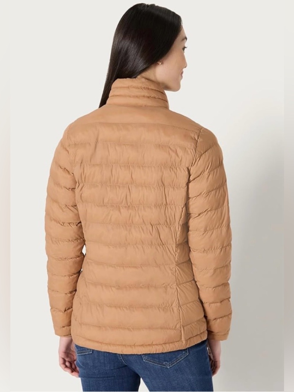 NWT-Amazon Essentials Women's Lightweight Water-Resistant Packable Puffer Jacket - Picture 3 of 4